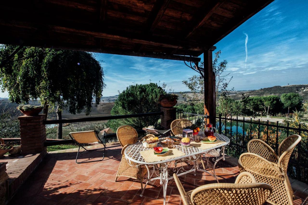 Agriturismo Palazzo Conti A Pienza Kültér fotó