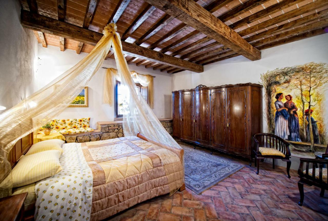 Agriturismo Palazzo Conti A Pienza Kültér fotó