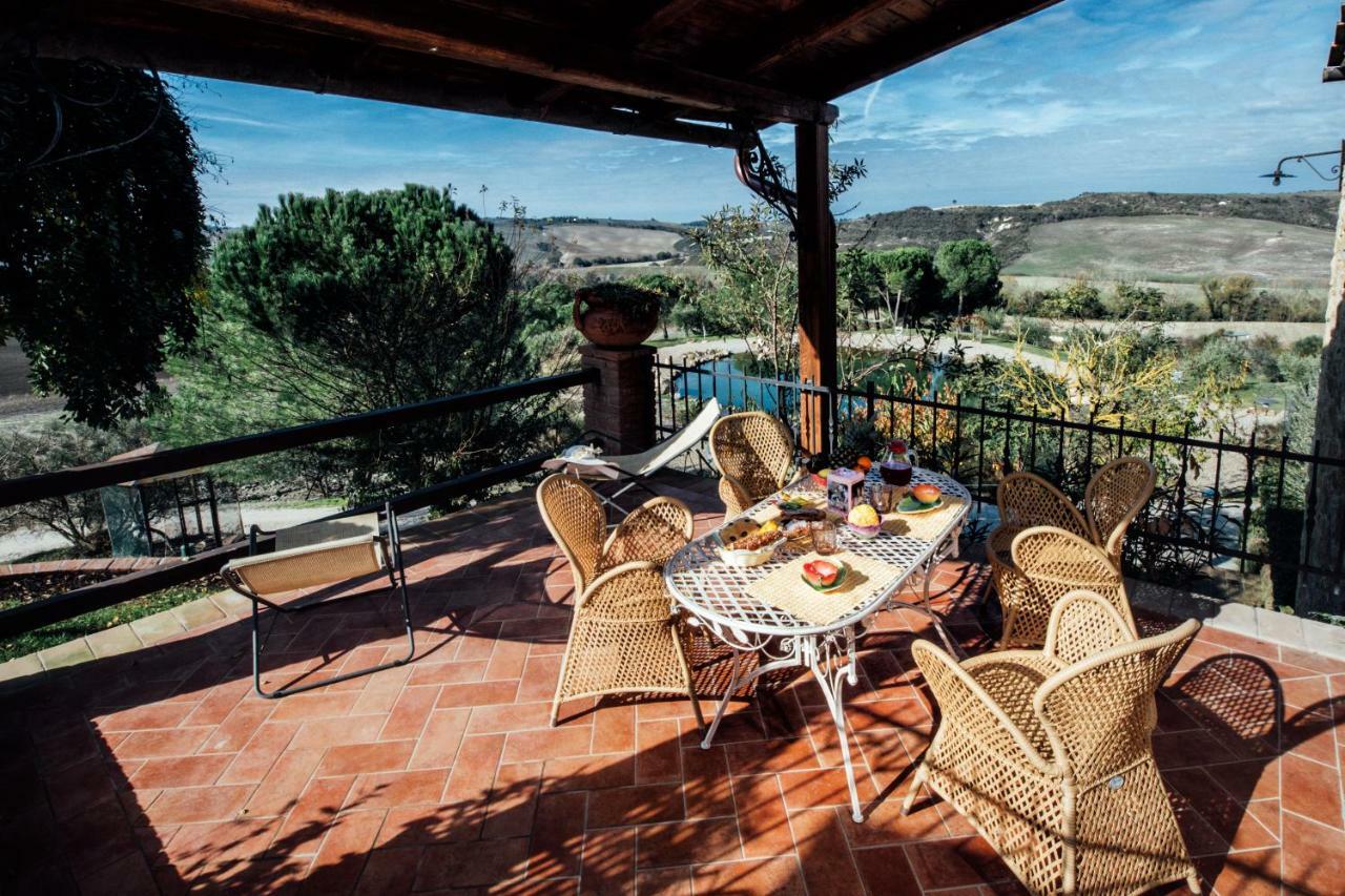 Agriturismo Palazzo Conti A Pienza Kültér fotó